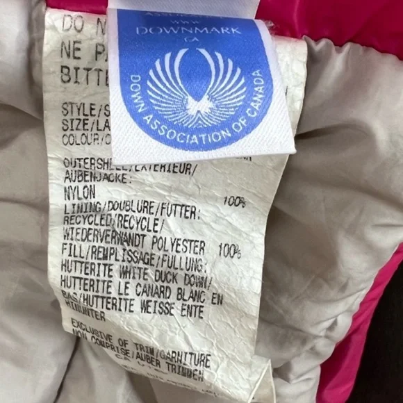 Canada Goose Pink Hooded Jacket - Picture 10 of 15